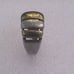 Yellow/Silver Dome Band Ring