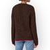 NWT La Ligne Sweater V neck alpaca wool sweater, Brown, Size XS