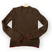 NWT La Ligne Sweater V neck alpaca wool sweater, Brown, Size XS
