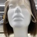 Honey brown short bob lace front wig