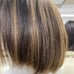 Honey brown short bob lace front wig