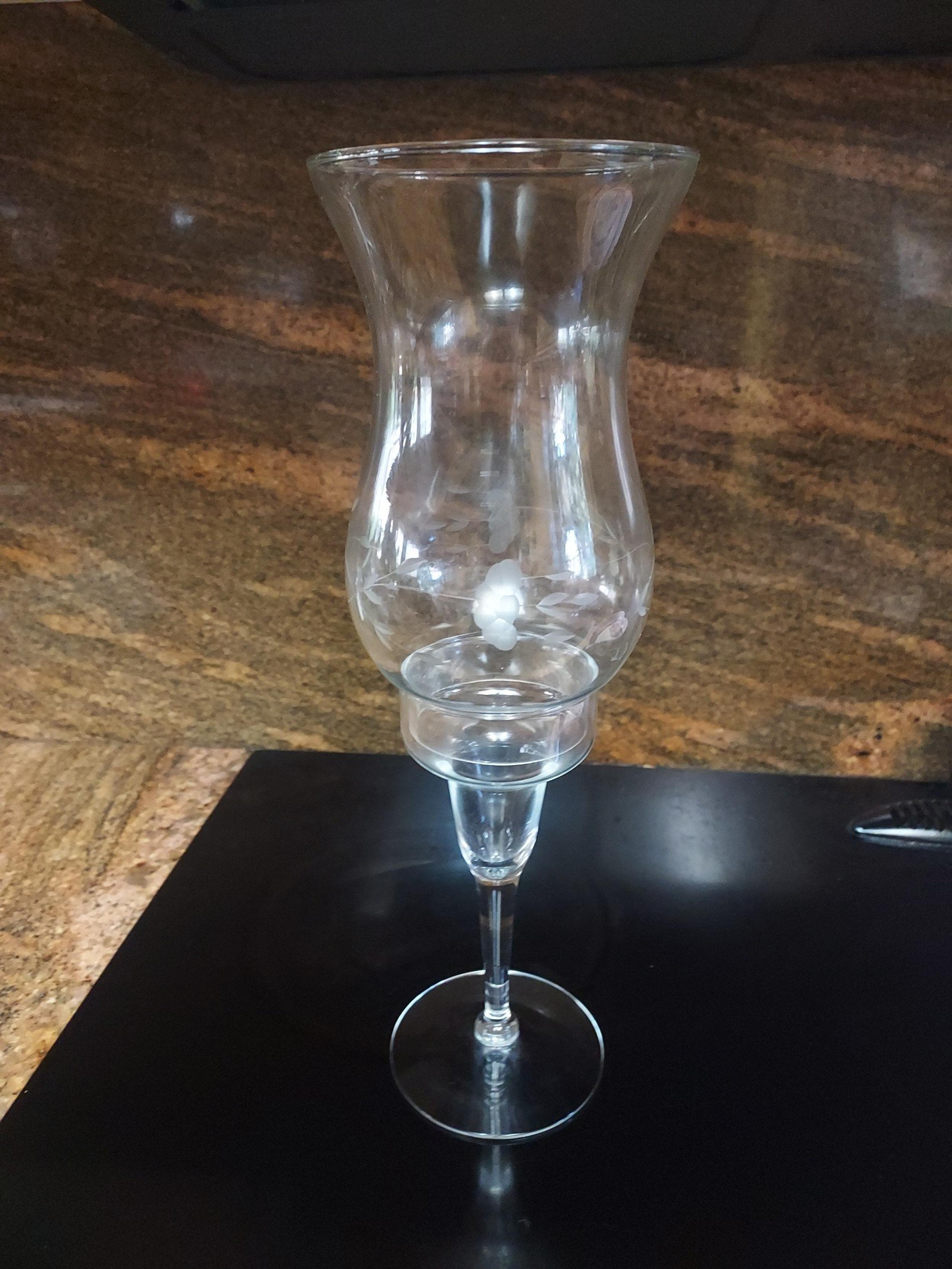 Princess house Hurricane candle holder