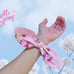 Cherry Blossom Bunny Ears Scrunchie Band for Fitbit Versa 3 4 Sense 2