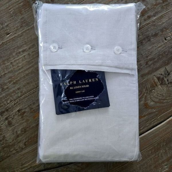 Ralph Lauren Linen 2 pillowcases set