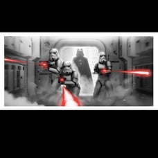 Star Wars BNG “No Escape” B&W Variant Print L/E - Hernan Carracedo