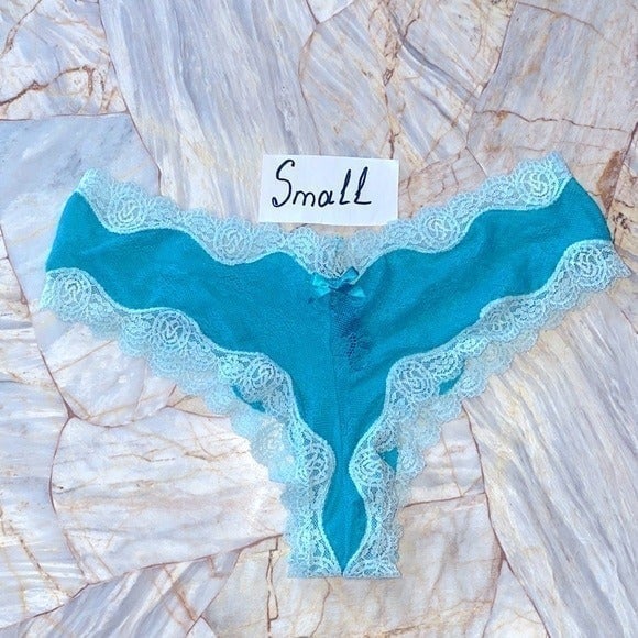 Cheeky VS Very Sexy Aqua Lace Panty Smal