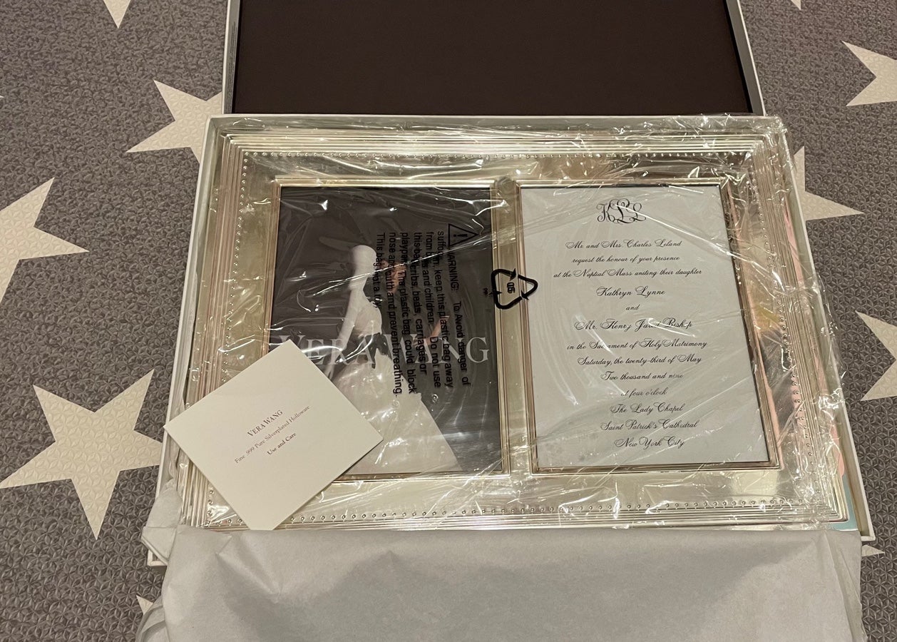 Vera Wang photo frame
