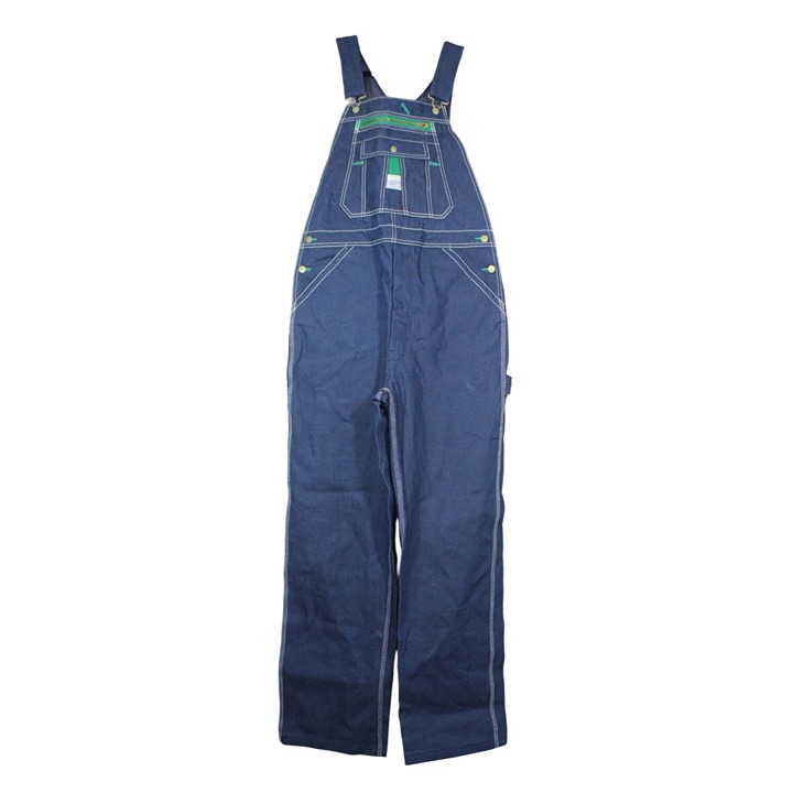 Liberty men's vintage straight leg denim carpenter workwear overalls 36 x 32