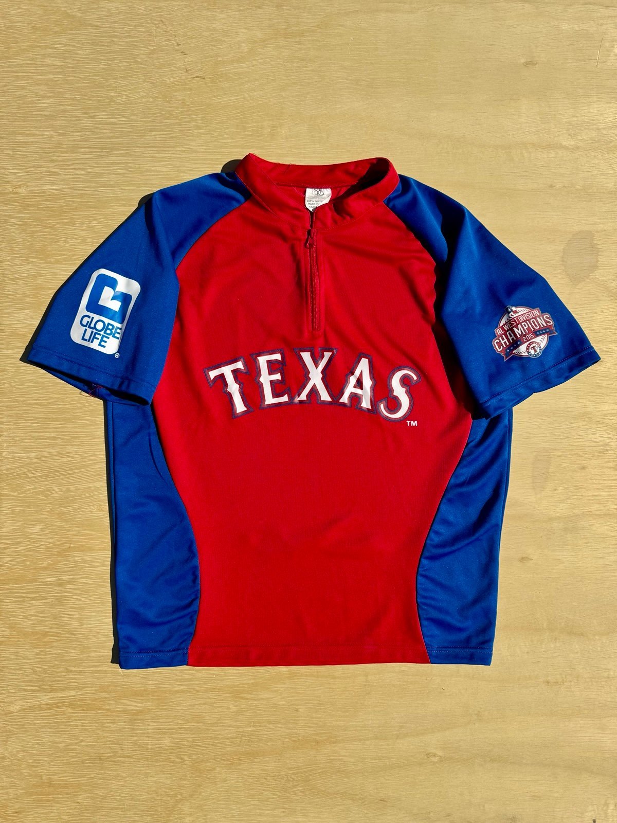 2015 Texas Rangers Champions MLB Baseball Jersey