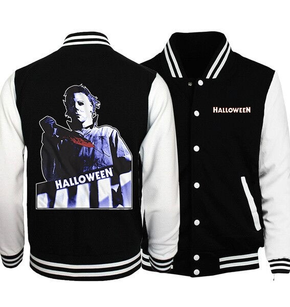 Halloween Baseball Jacket Sweatshirt