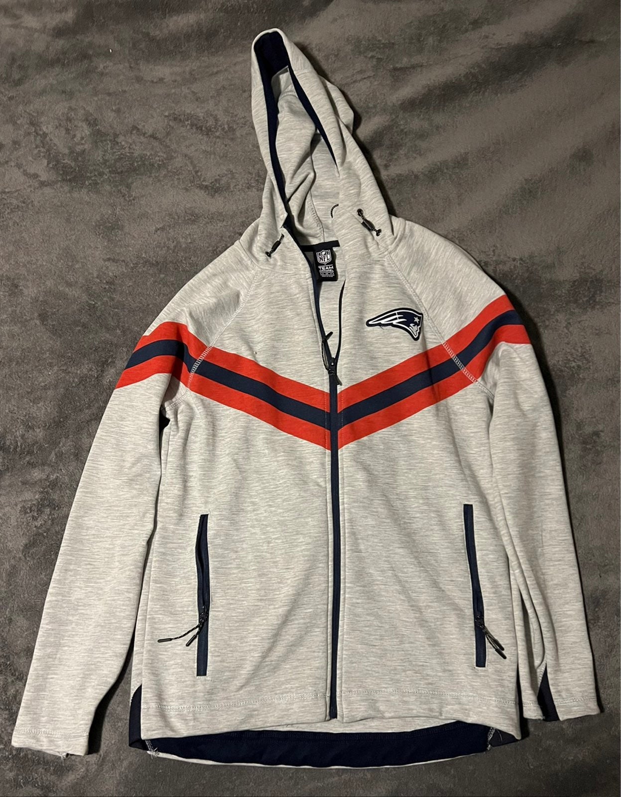 Patriots zip up hoodie sales