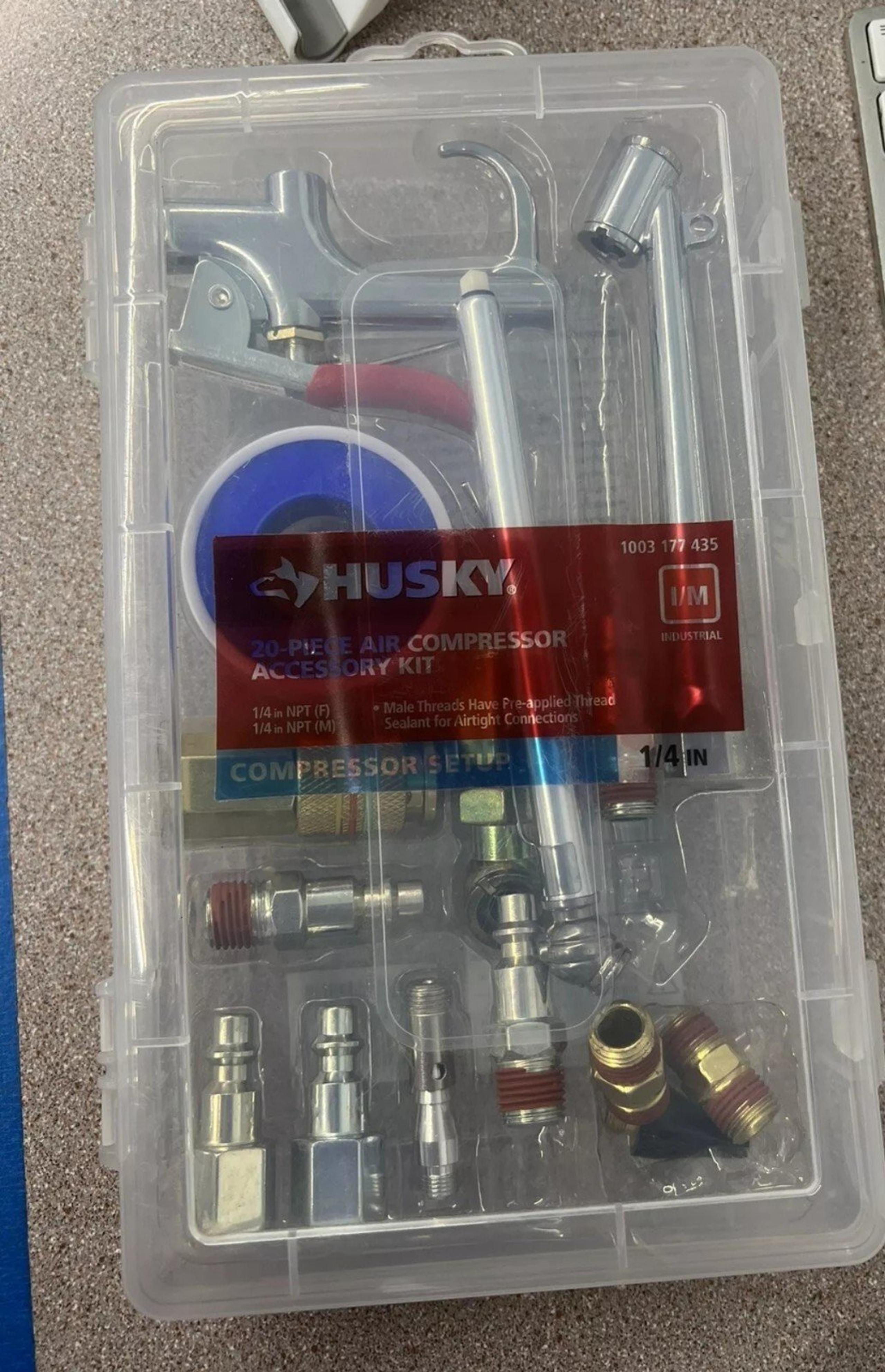 Husky Air Compressor Accessory Kit