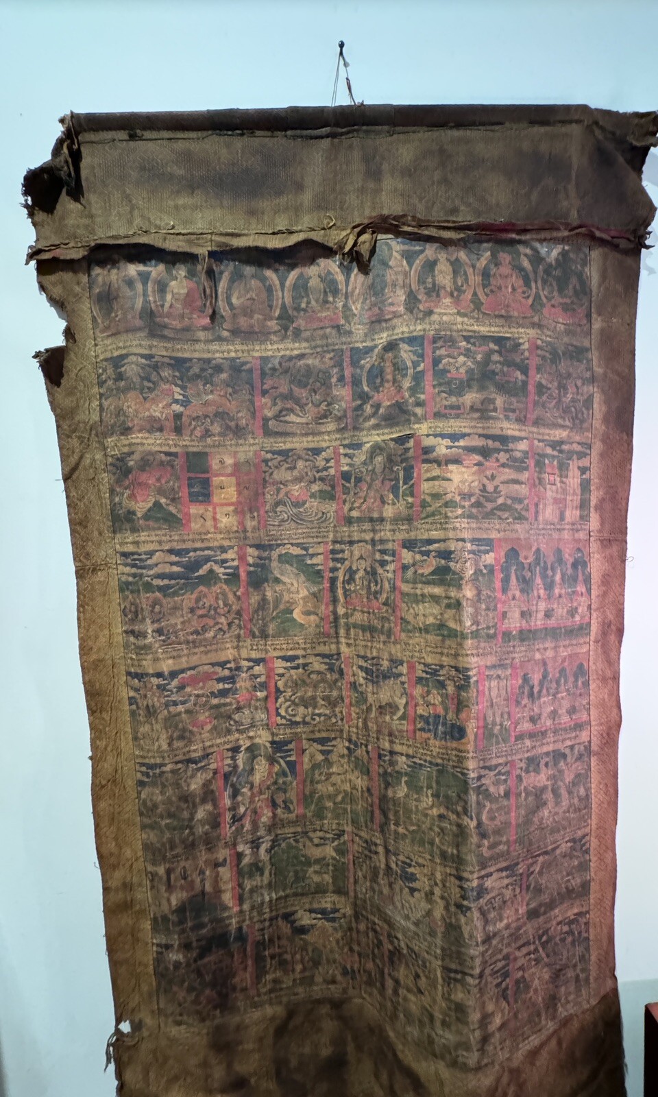 17th Century Tibetan Thangka Shakyamuni Buddhism Chinese