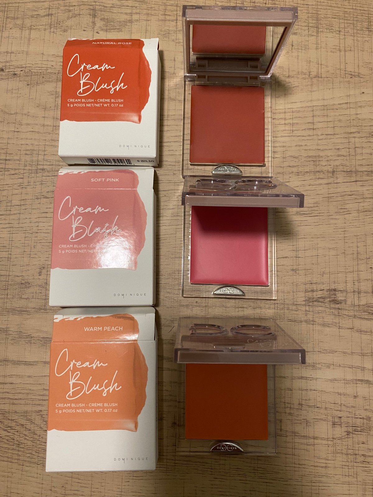 DC Cosmetics Cream Blush Trio