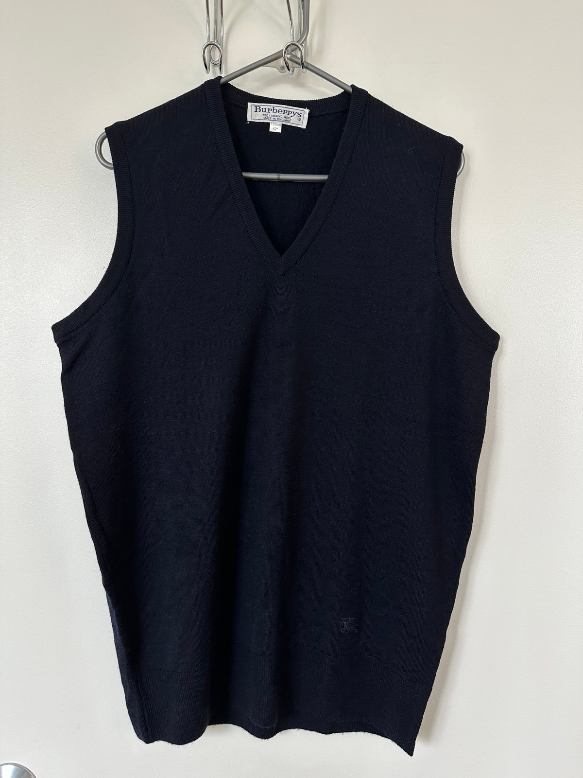 VTG Burberry sweater Vest