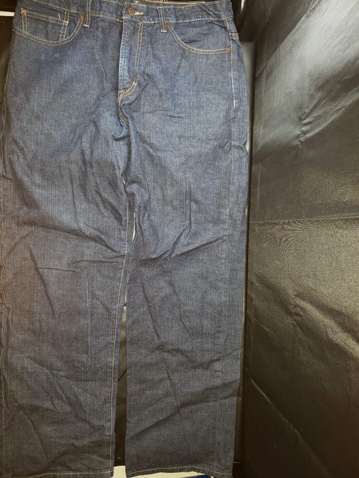 Vintage Y2K Sean John Baggy Skate Dark Blue Jeans Mens Size 36X 34