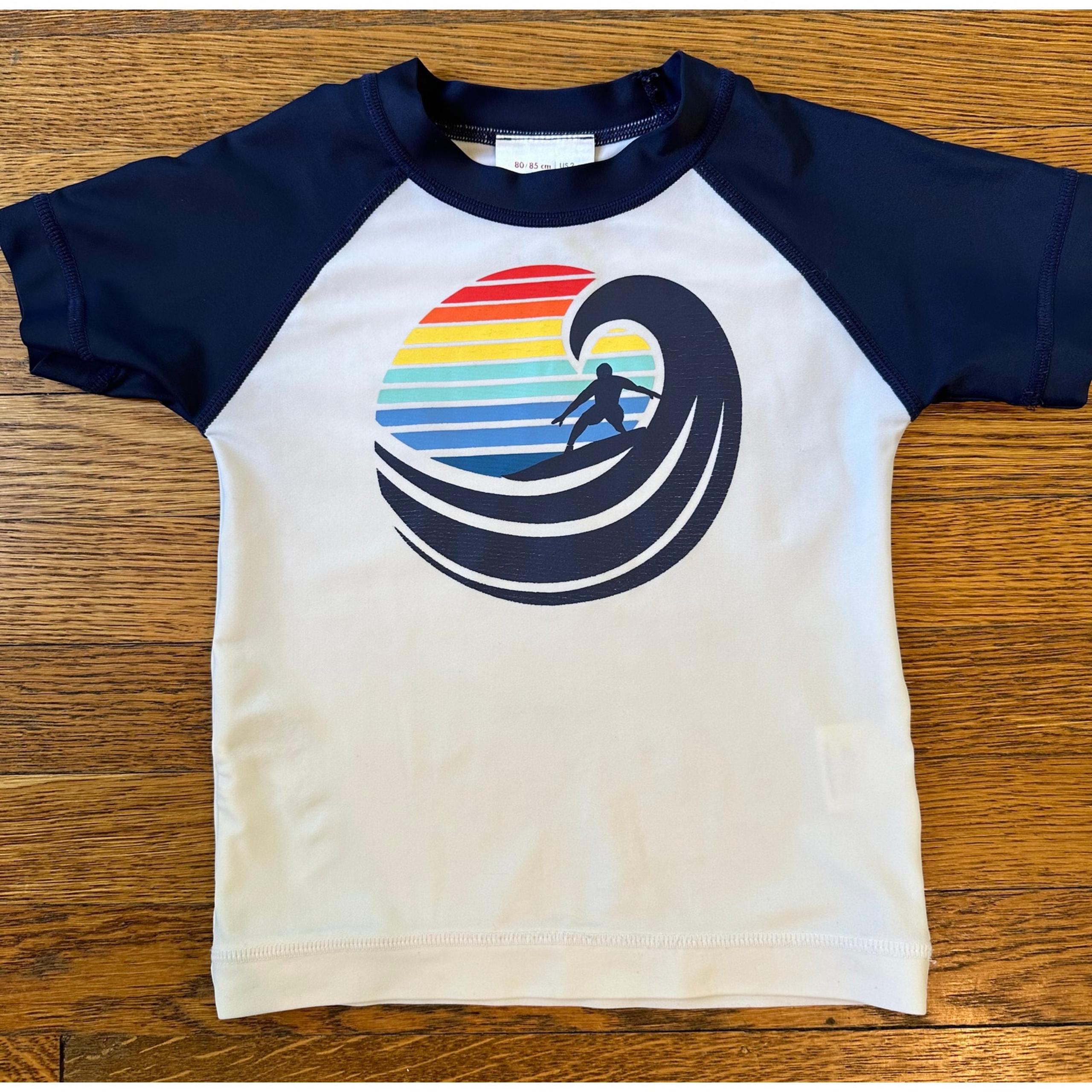 Hanna Andersson Boys’ Rash Guard Top Size 2