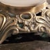 Vintage Hand Painted Glass Table Lamp
