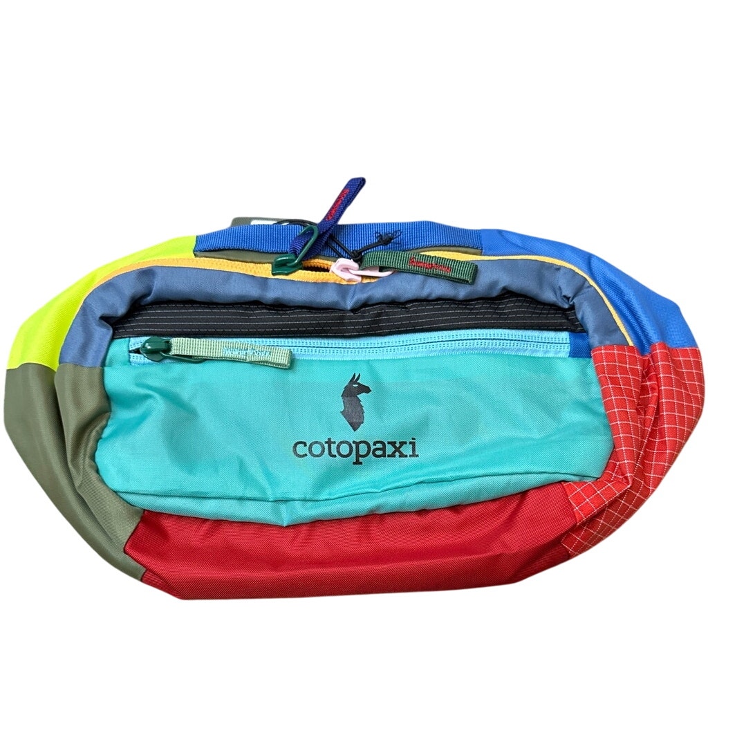Cotopaxi Kapai 3L Hip Pack Belt Bag Multicolor Repurposed Fabric New NWT