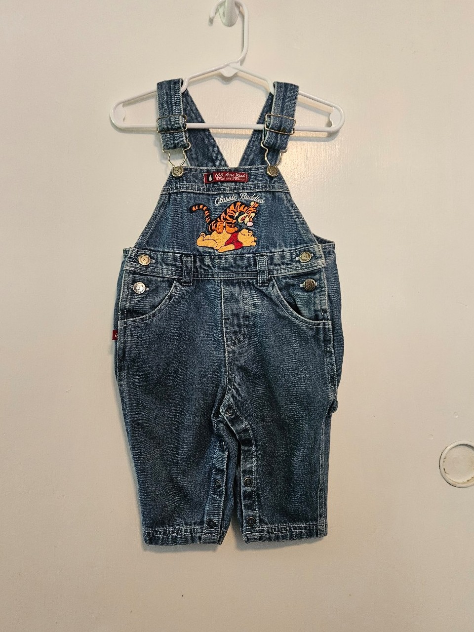 Vintage Winnie the Pooh overalls