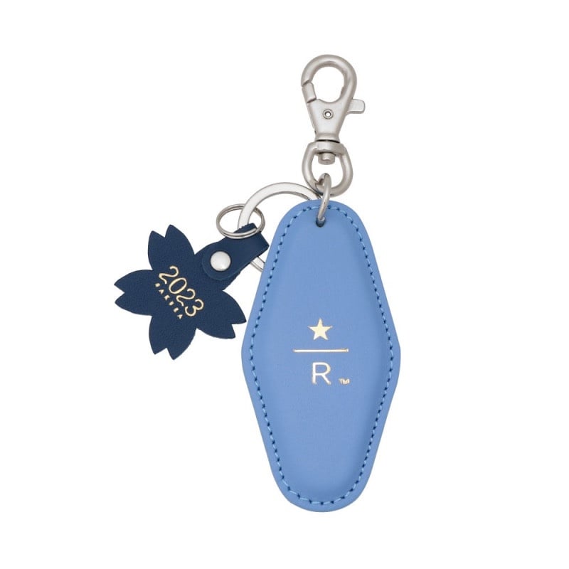 Tokyo Japan Starbucks Reserve Roastery Sakura 2023 leather keychain