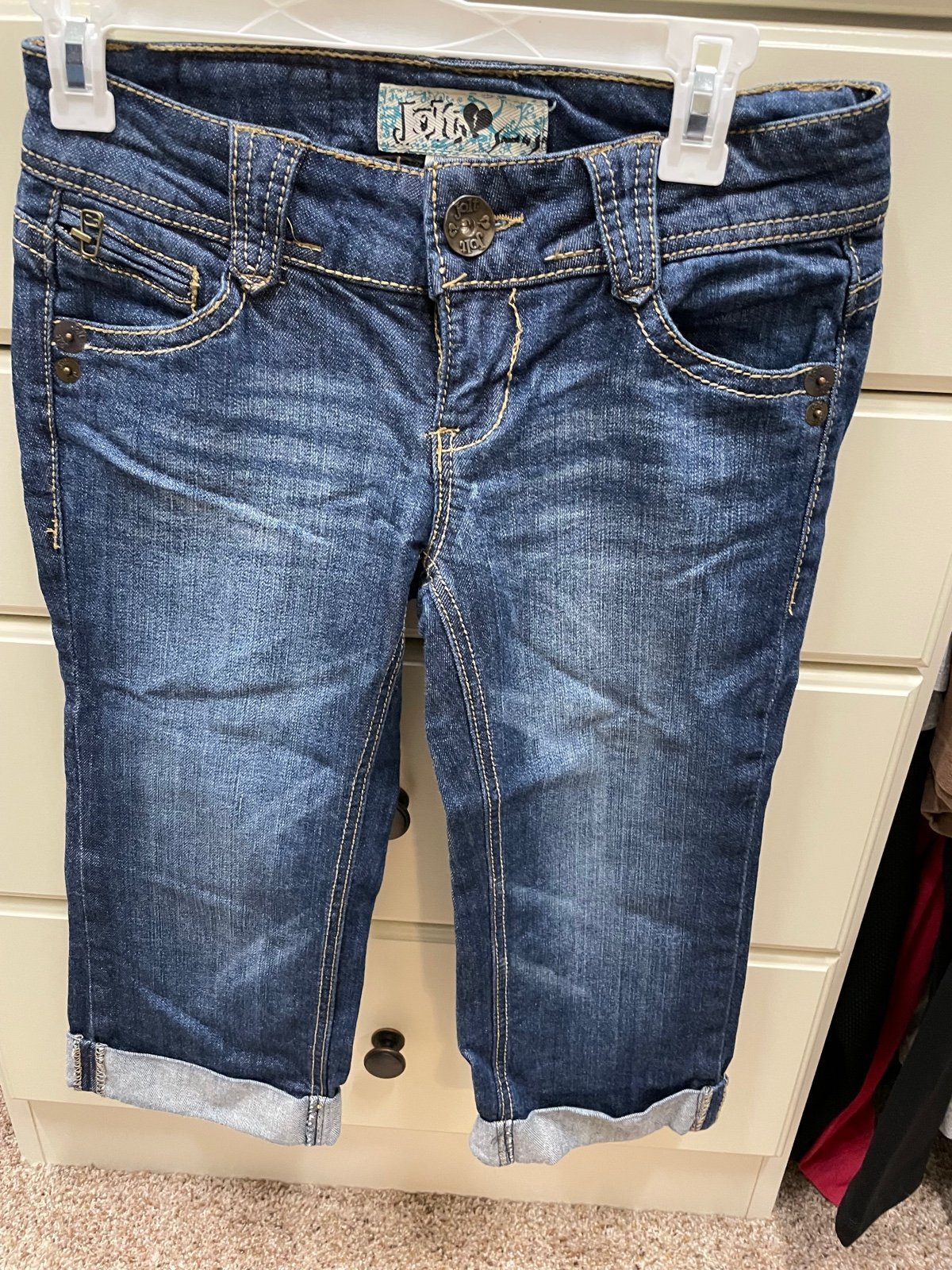 Jolt Cotton Capri Jeans for Women Mercari