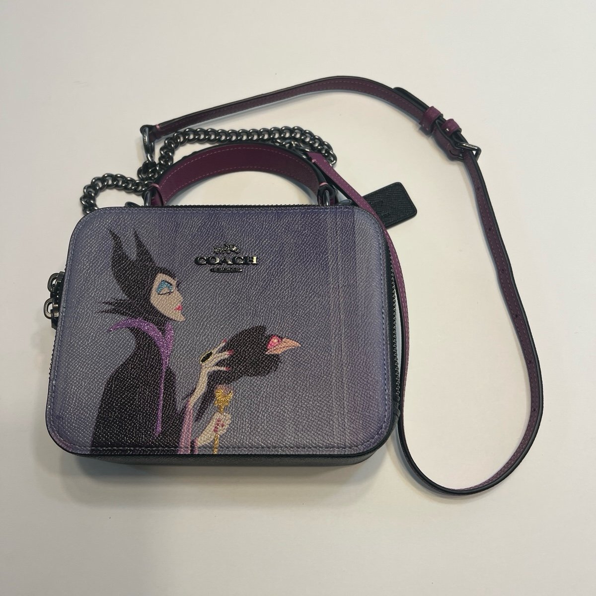 Disney x Coach Maleficent crossbody