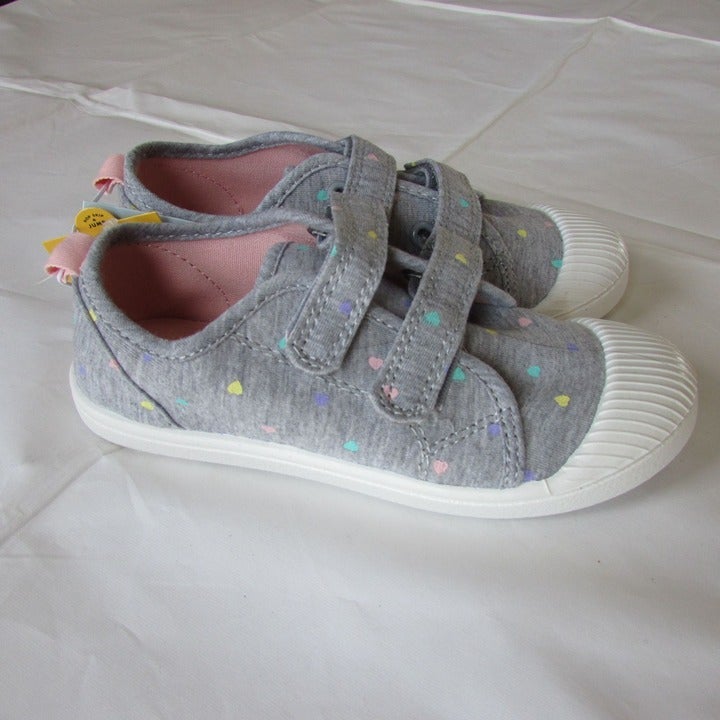 Cat & Jack Little Girl's 12 Parker Sneakers - Gray Cat & Jack Little Girl's 12 Parker Sneakers - Gray