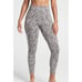 Athleta Moonflower Salutation Stash Pocket II Textured 7/8 Leggings Sz S Stretch
