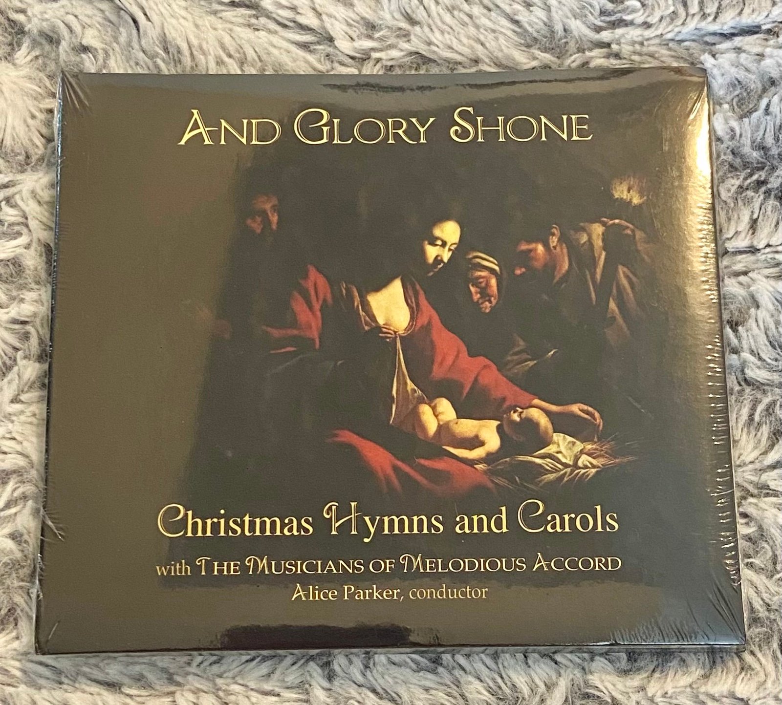 RARE! And Glory Shone Christmas Hymns and Carols by Alice Parker (CD, 2012) NEW