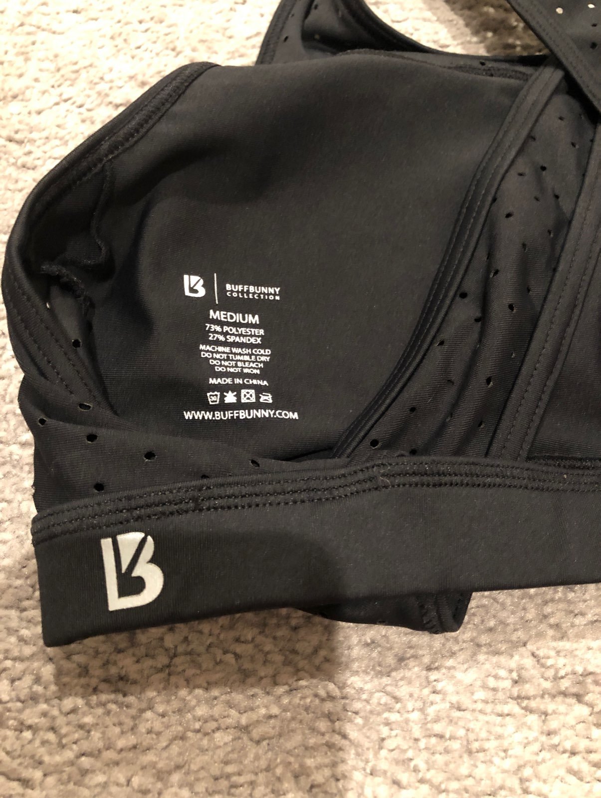 Buffbunny Sports Bra - detail