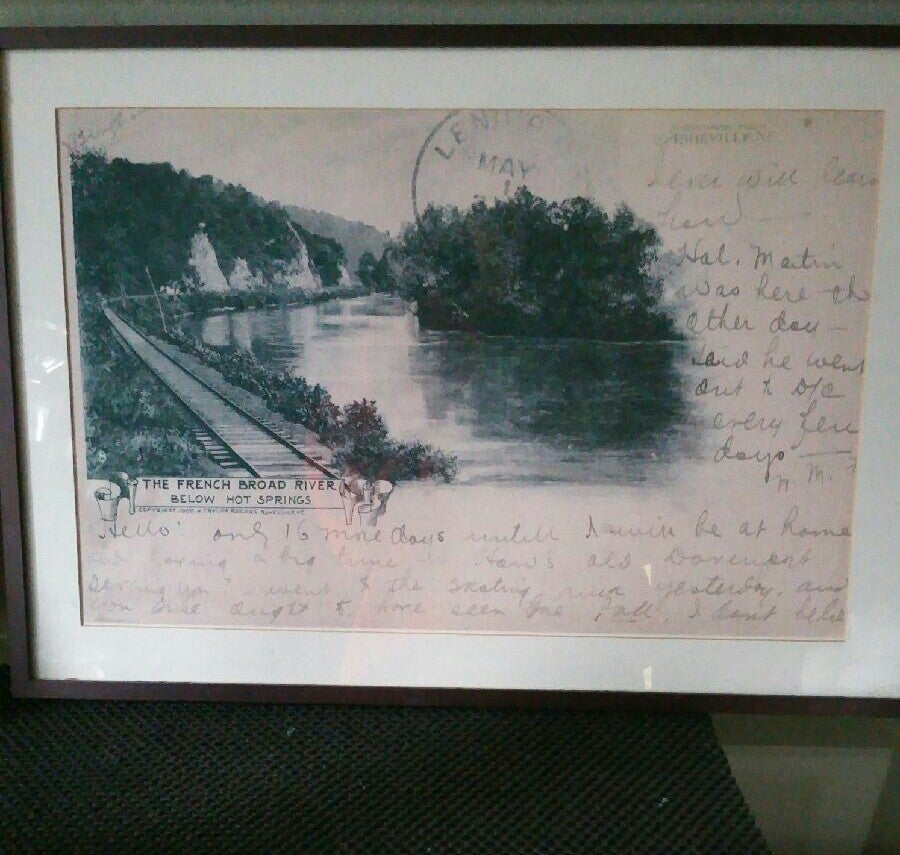 Rare Asheville Picture in fantastic fram