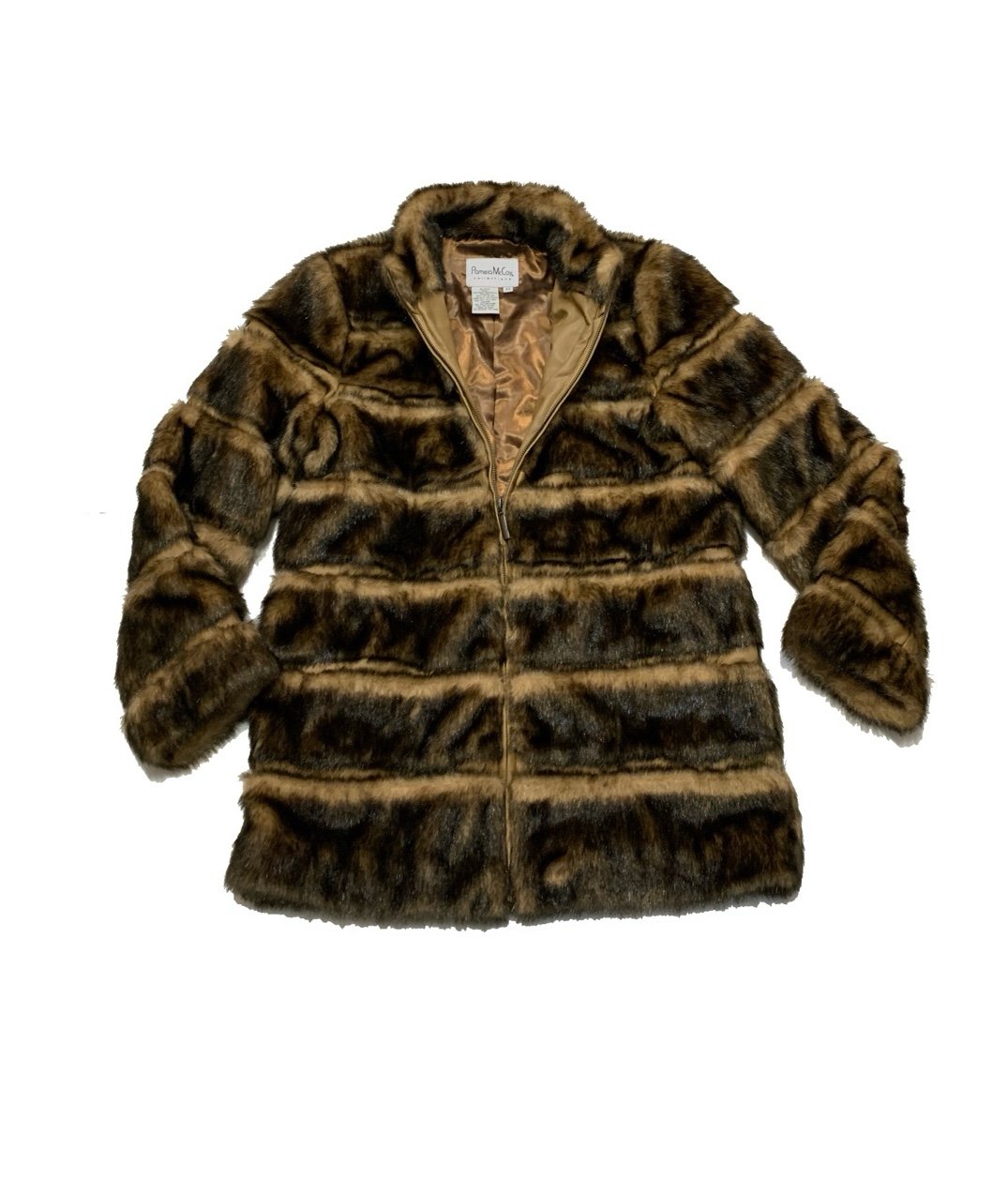 XS / pamela mccoy faux fur coat