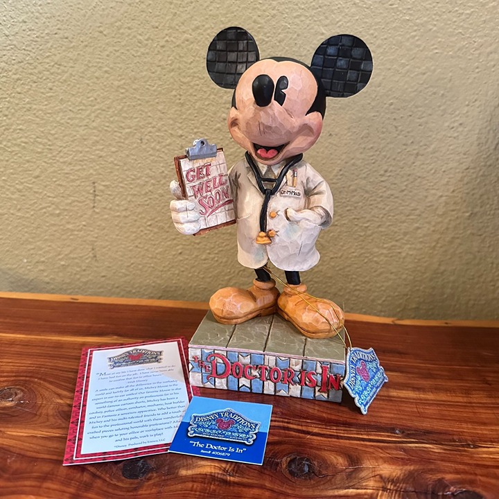 Disney Traditions Jim Shore Mickey Mouse The Doctor Is In Figurine 4006879