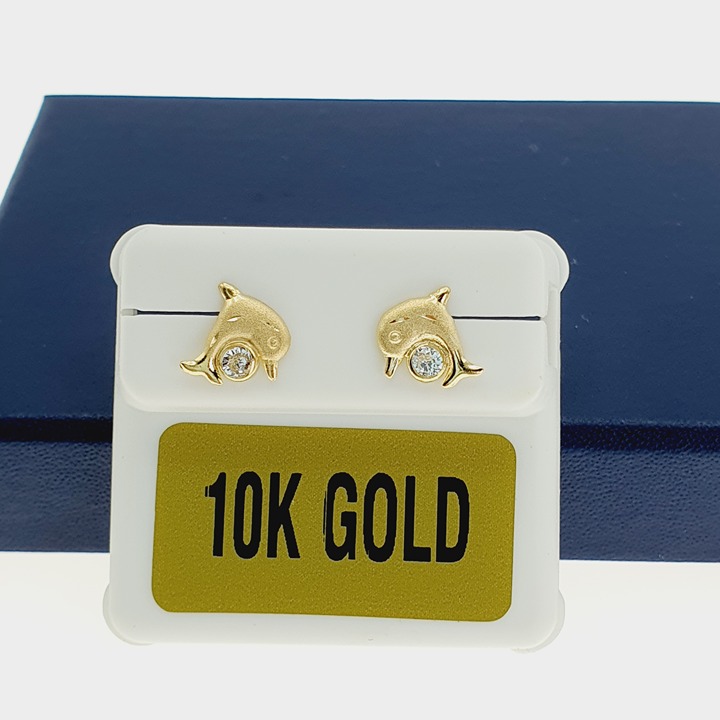 10K Gold Earrings for Women/Girl, Best Gift for Women/Girl, US110K1055