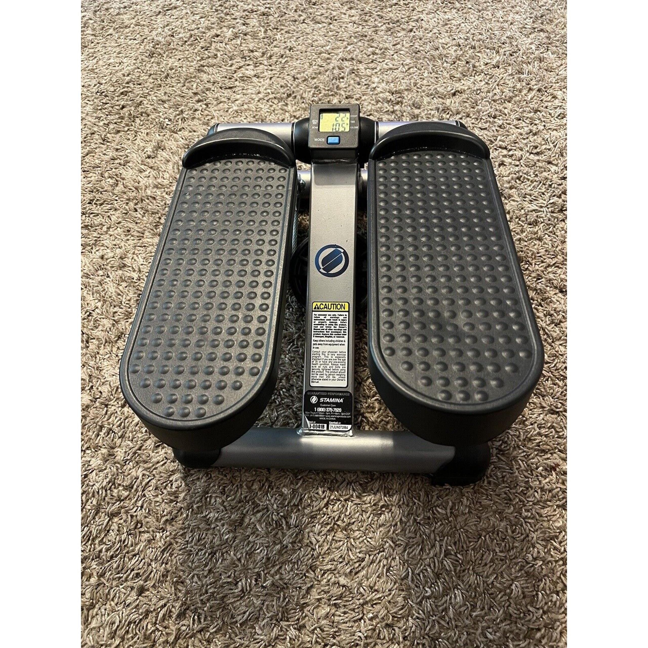 Stamina Mini Stepper with Monitor - Low Impact Black and Gray Stepper Very Good!
