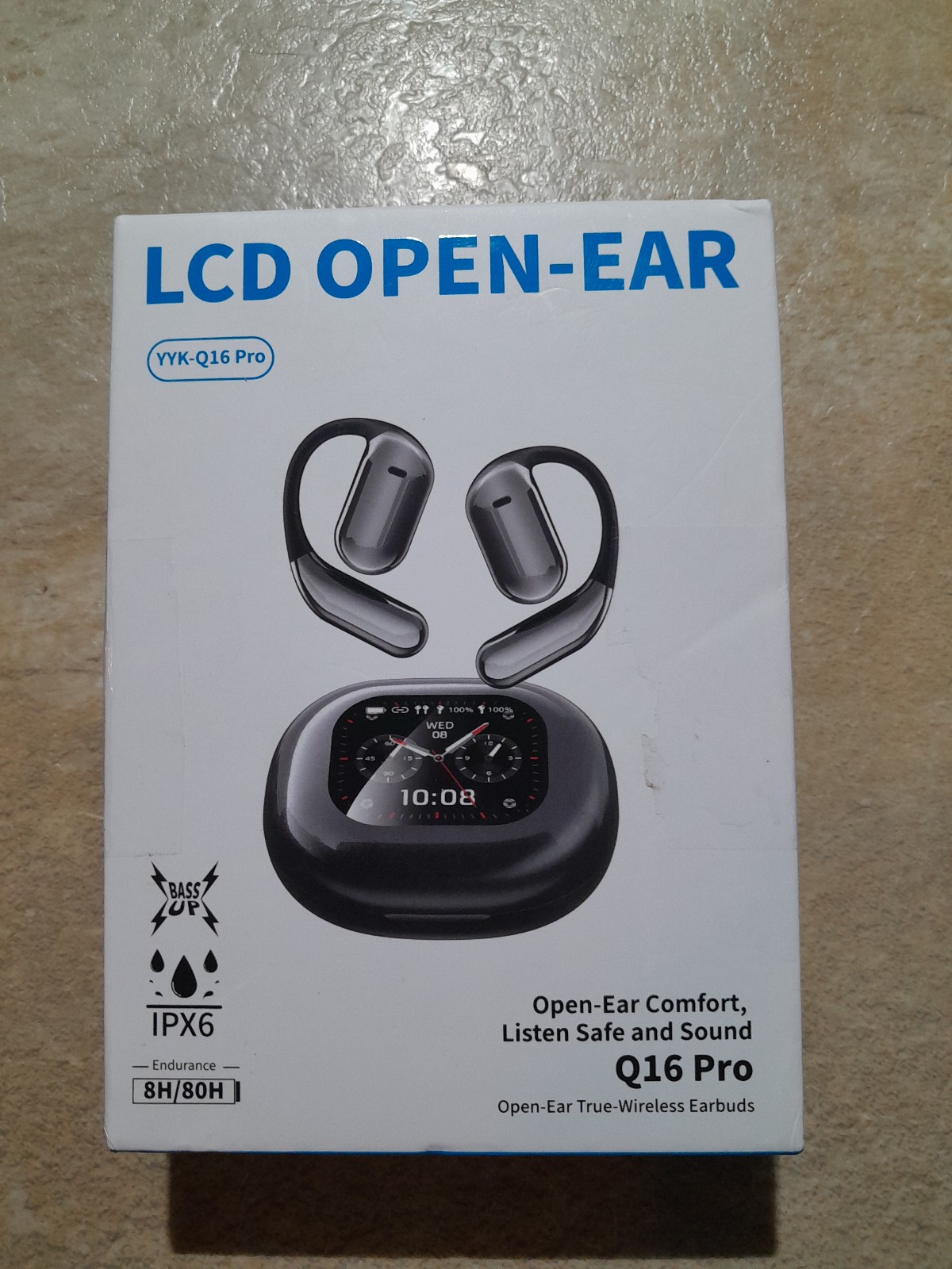 Open Ear Earbuds Ultra Comfort Wireless Bluetooth 5.4 Headphones Over The Ear Ea