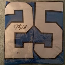 Signed Javonte Williams UNC college football jersey