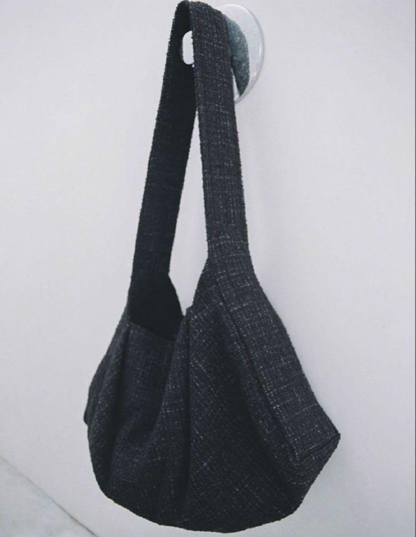 LIDNM】TWEED 3D LARGE BAG