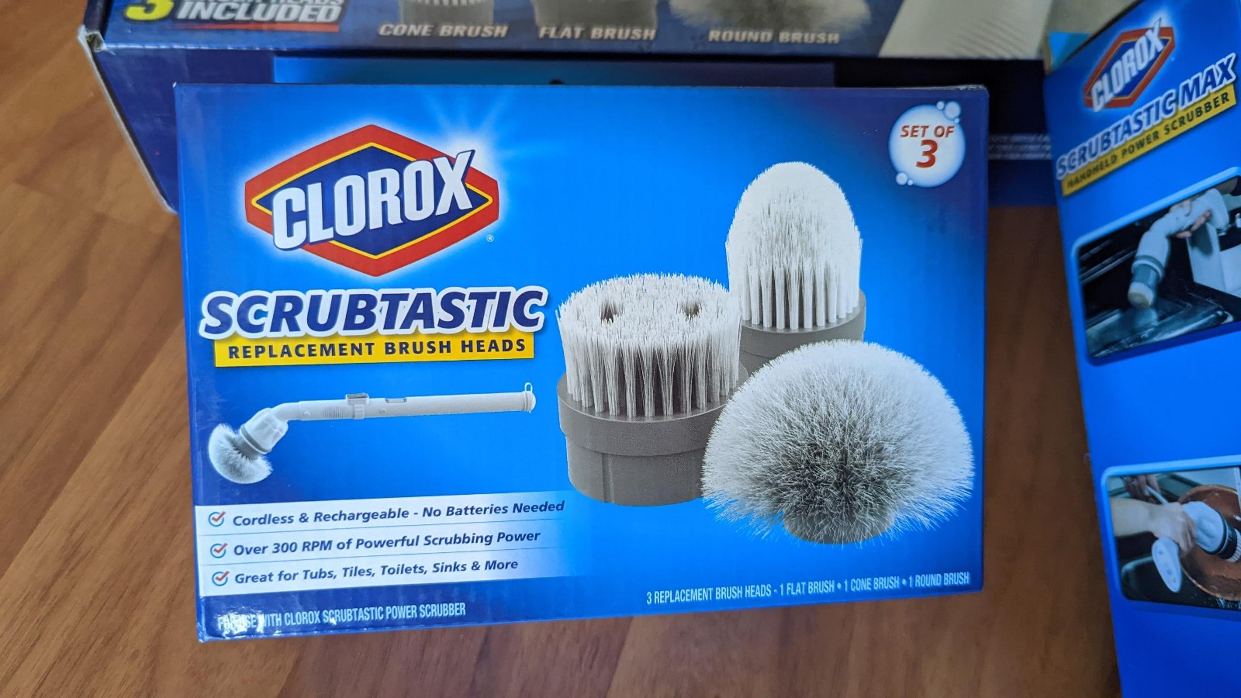 CLOROX  SCRUBTASTIC REPLACEMENT BRUSH HEADS