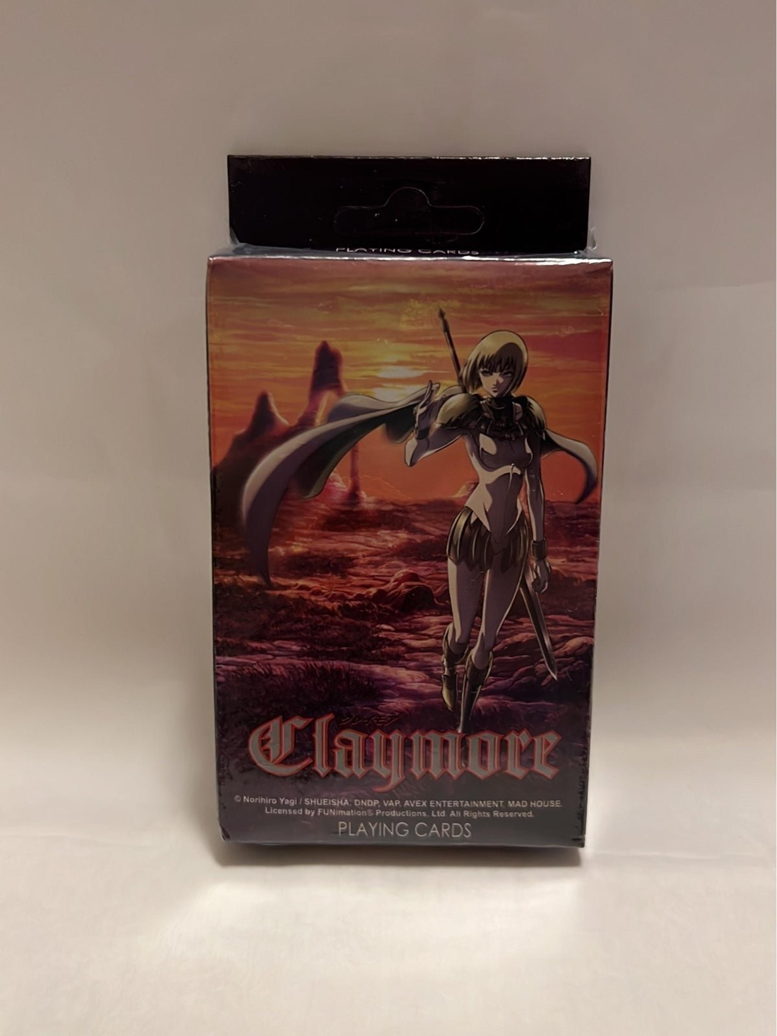 **NEW** GE Entertainment Claymore - Playing Cards