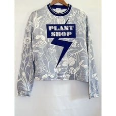 Karen Walked Runaway Jumper Plant Shop” 100% Cotton Sz 4 Sweatshirt HTF