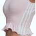 adidas Originals Smocked Crop Camisole Pink M