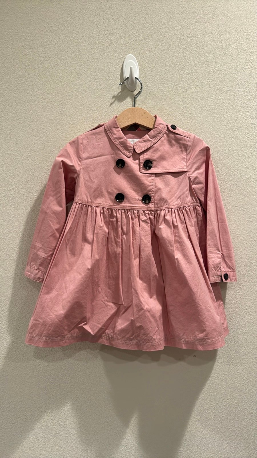 Burberry kids dress jacket