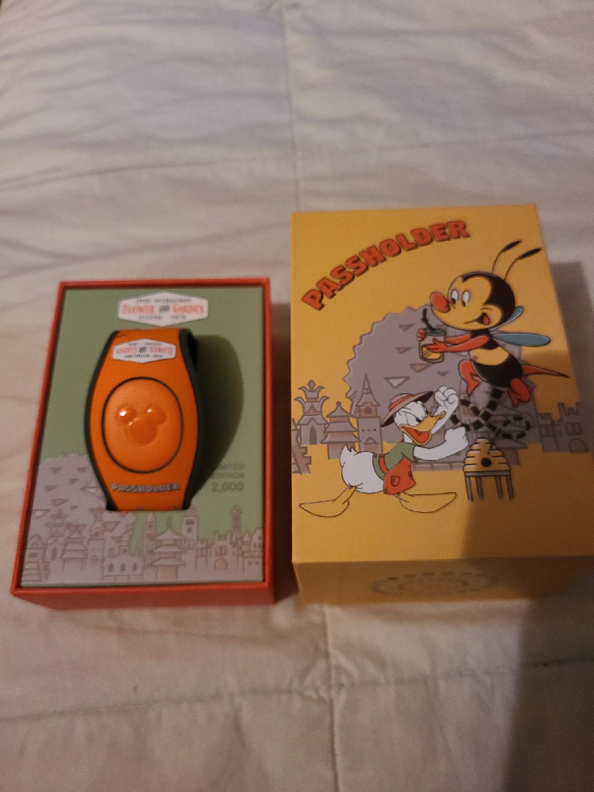 Epcot Flower & Garden 2020 magicband