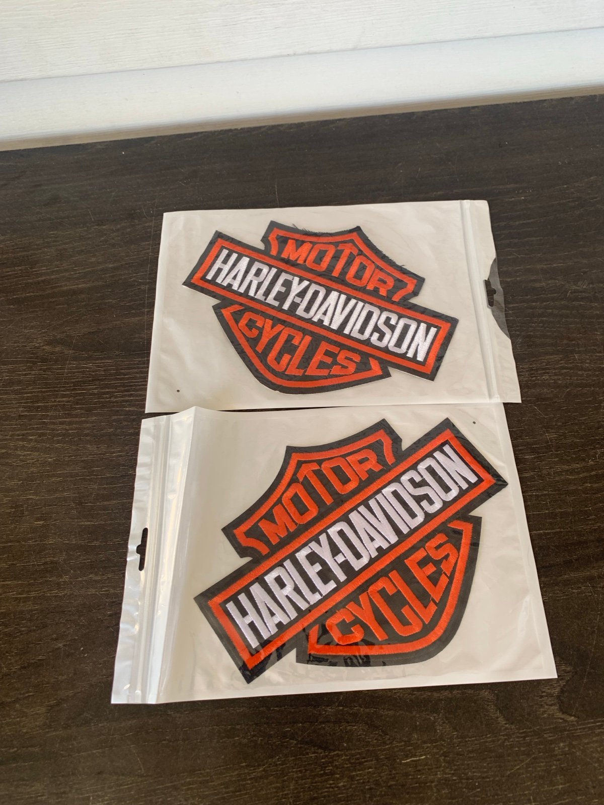 Harle Davidson sticker paches