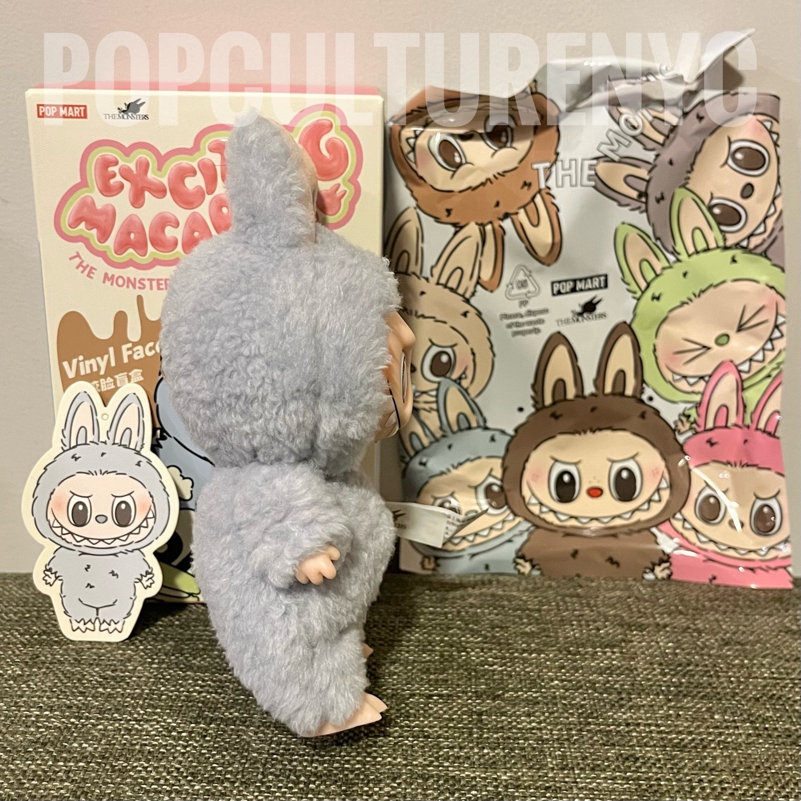 Labubu THE MONSTERS - Exciting Macaron Vinyl Face Sea Salt