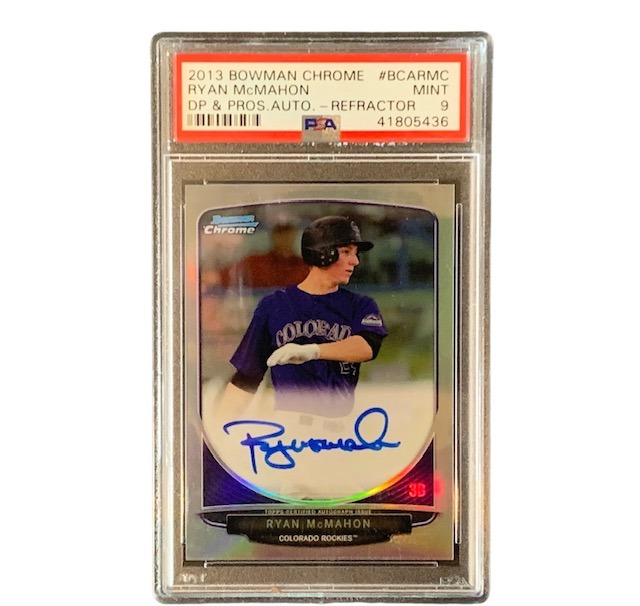 Ryan Mcmahon Auto refractor RC Chrome