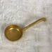 Antique Gold Leaf Porcelain Mayonnaise Ladle