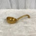 Antique Gold Leaf Porcelain Mayonnaise Ladle